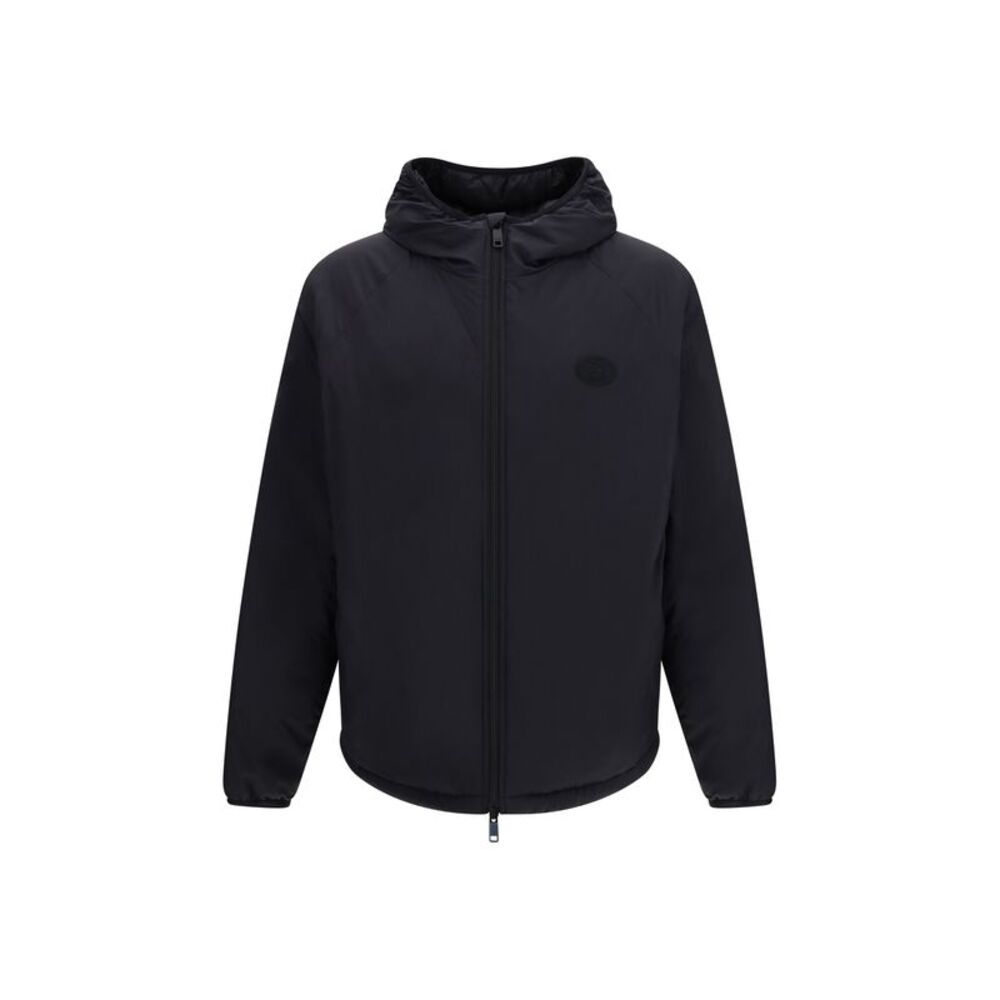 Burberry Men Dunwich Nylon Hooded Jacket